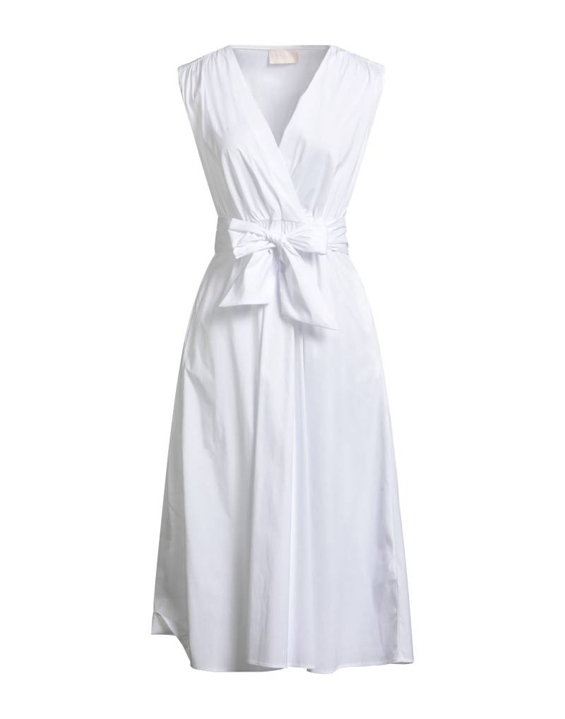 I BLUES Midi-kleid Damen Weiß von I BLUES