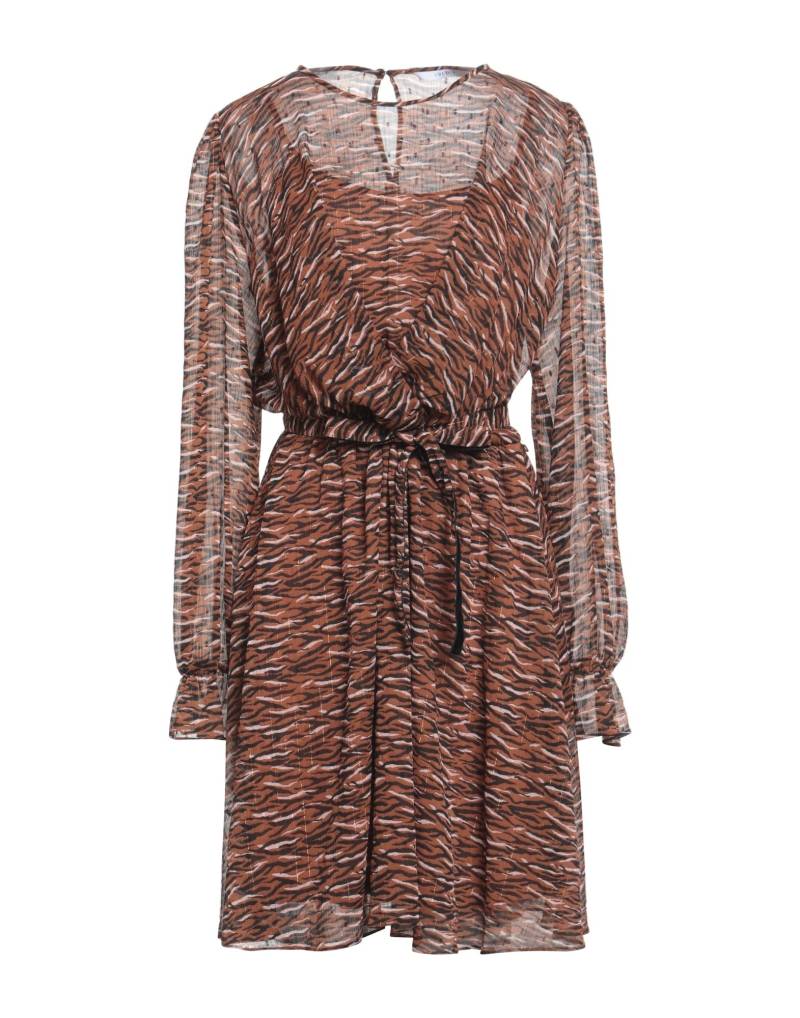 I BLUES Mini-kleid Damen Braun von I BLUES