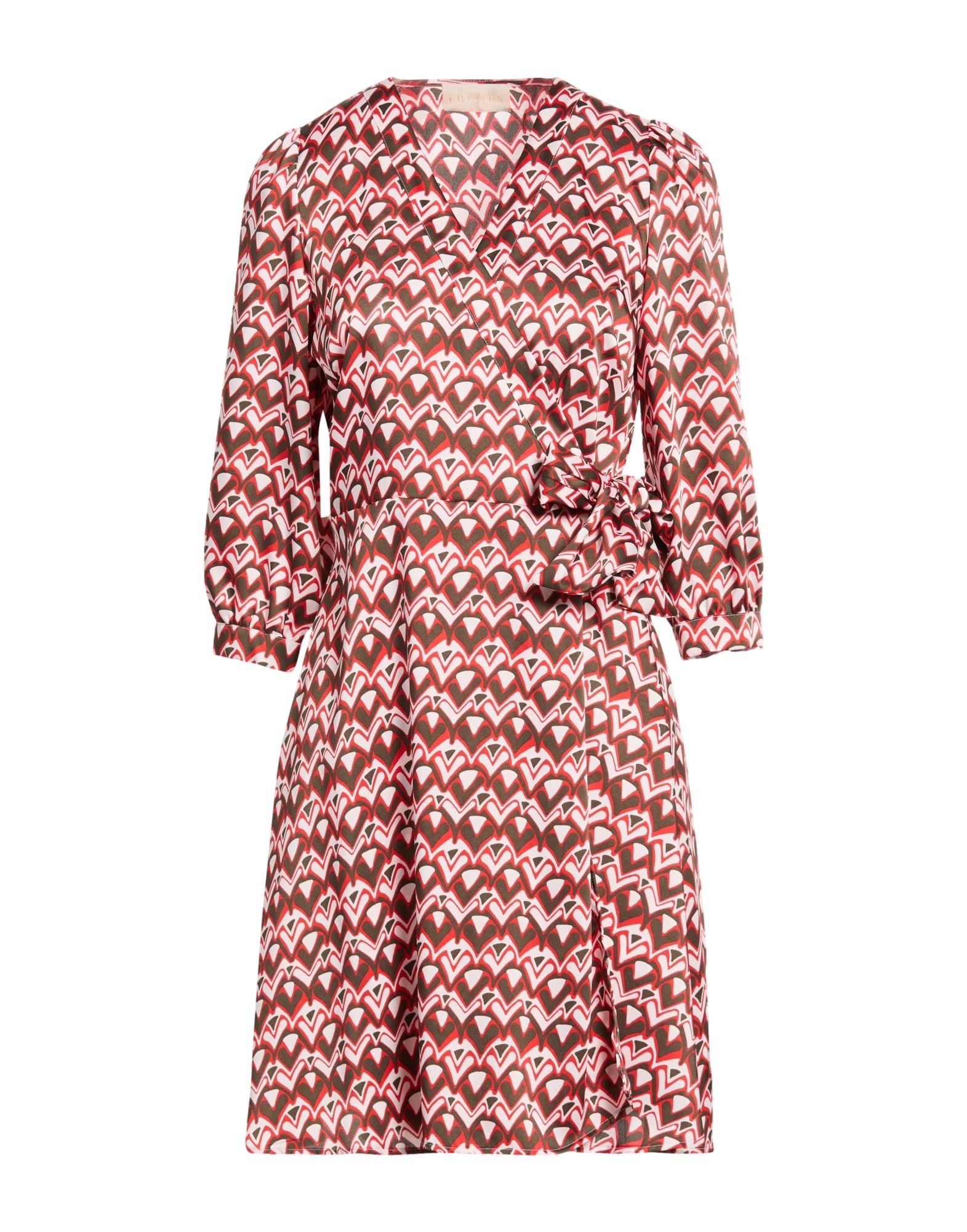 I BLUES Mini-kleid Damen Braungrau von I BLUES