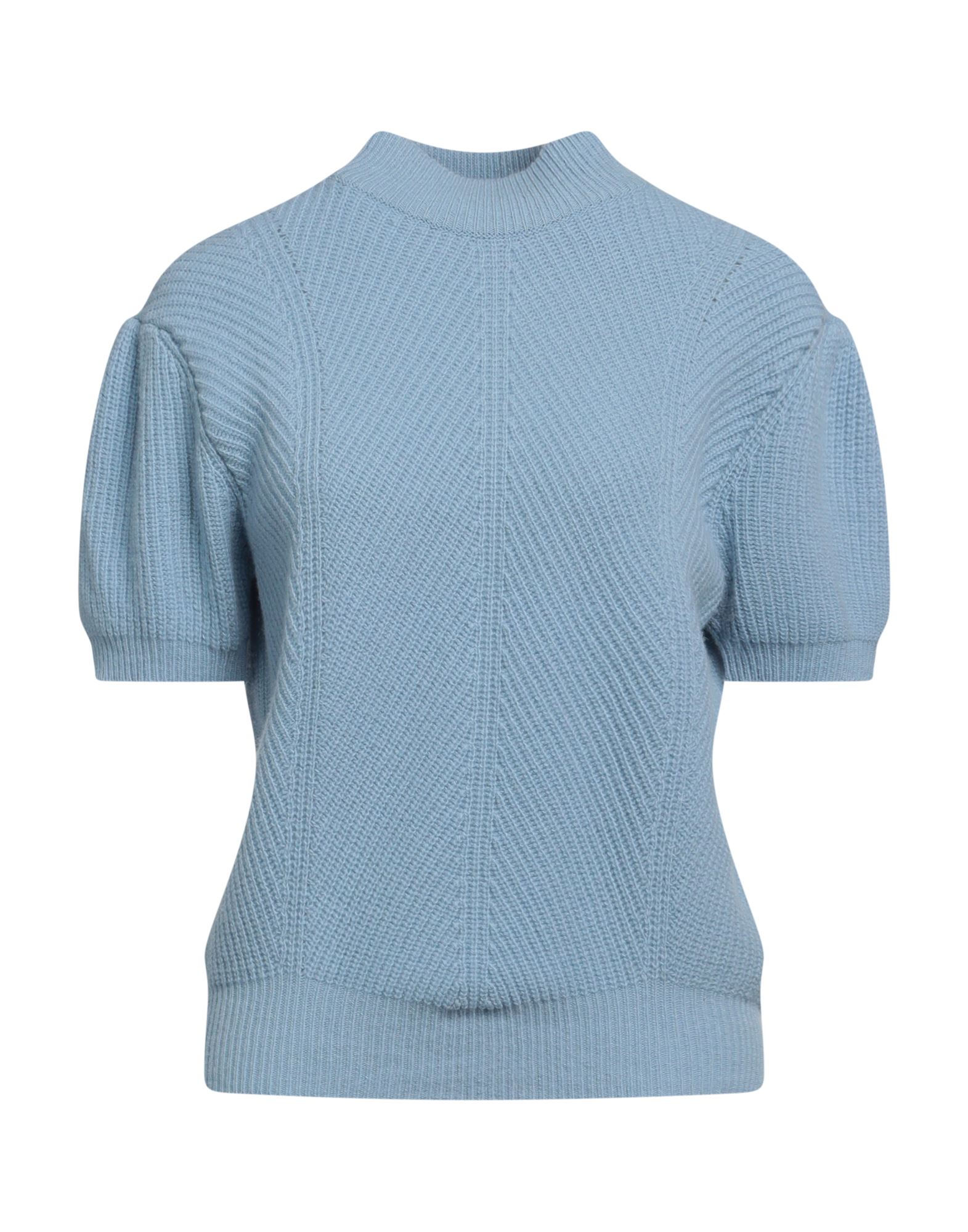 I BLUES Rollkragenpullover Damen Blaugrau von I BLUES
