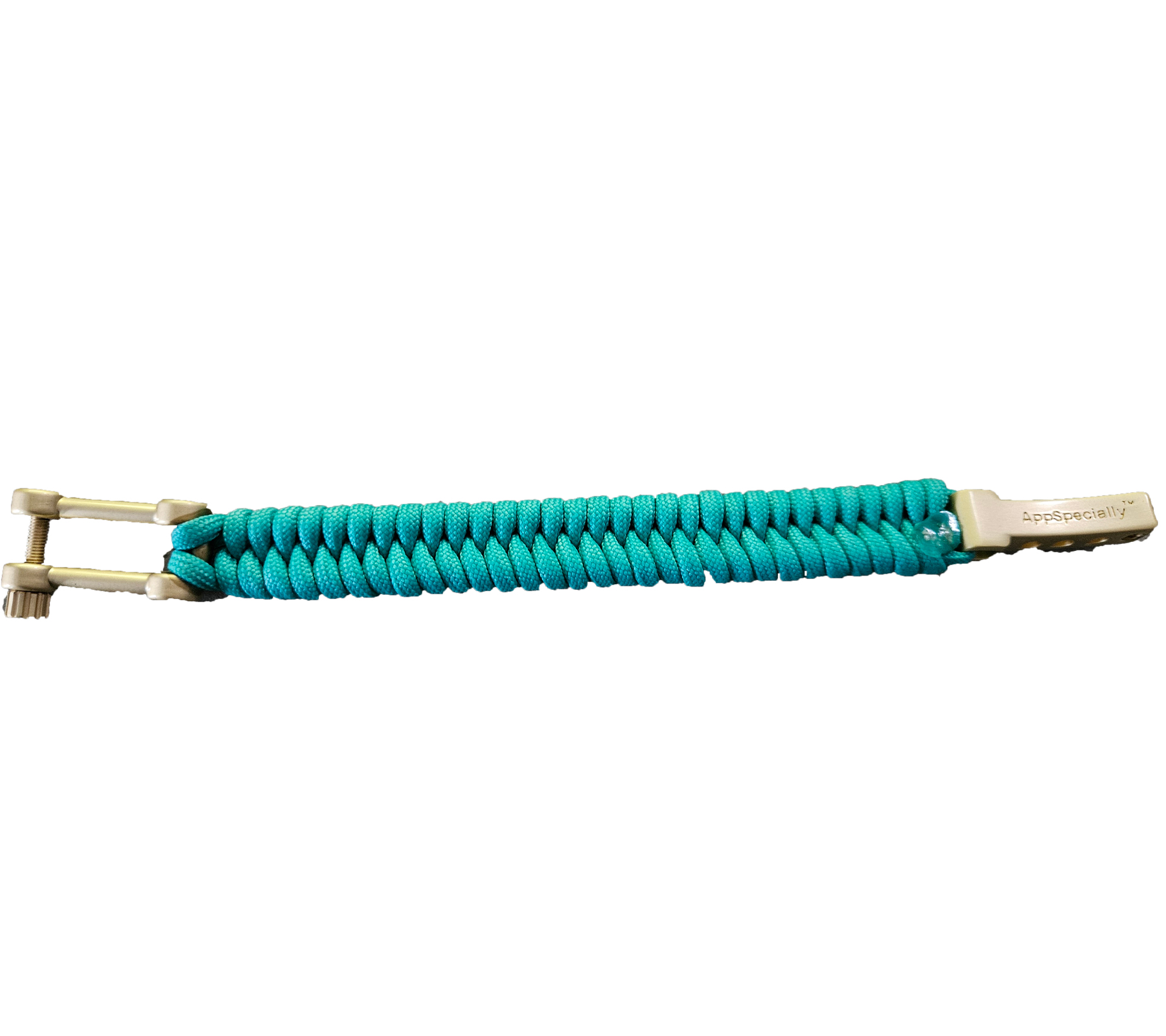 I-BRACE Paracord Armband Survival-Seil zum Armband geflochten aus reißfestem Parachute Türkis I-BRACE Paracord Armband Survival-Seil zum Armband geflochten aus reißfestem Parachute Türkis von I-BRACE