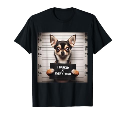 Ich habe alles gebellt, Chihuahua, Herren, Damen, Kinder, Jungen, Mädchen T-Shirt von I Barked at Everything Chihuahua Dog Shirt Shop