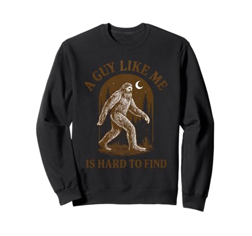 EIN Typ wie ich ist schwer zu Finden, lustige Bigfoot Sasquatch Men Sweatshirt von I Believe in Bigfoot & Sasquatch Gift Store