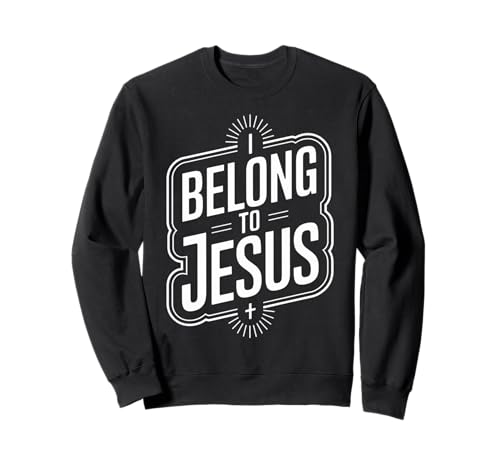 Ich gehöre zu Jesus - Religiöser Glaube Christliche Männer Frauen Kinder Sweatshirt Ich gehöre zu Jesus - Religiöser Glaube Christliche Männer Frauen Kinder Sweatshirt von I Belong to Jesus Retro Funny God Christian Gifts