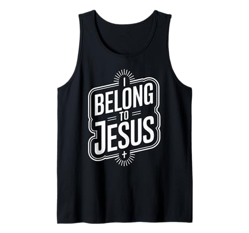 Ich gehöre zu Jesus - Religiöser Glaube Christliche Männer Frauen Kinder Tank Top Ich gehöre zu Jesus - Religiöser Glaube Christliche Männer Frauen Kinder Tank Top von I Belong to Jesus Retro Funny God Christian Gifts
