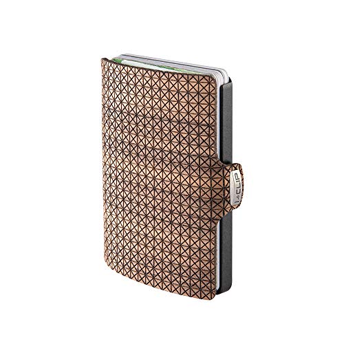 I-CLIP Original Nussbaumholz - Slim Wallet - Mini Geldbeutel - Geldbörse - Kartenetui - Wallet - Damen - Herren - veganes Geschenk - Nut Tree von I-CLIP