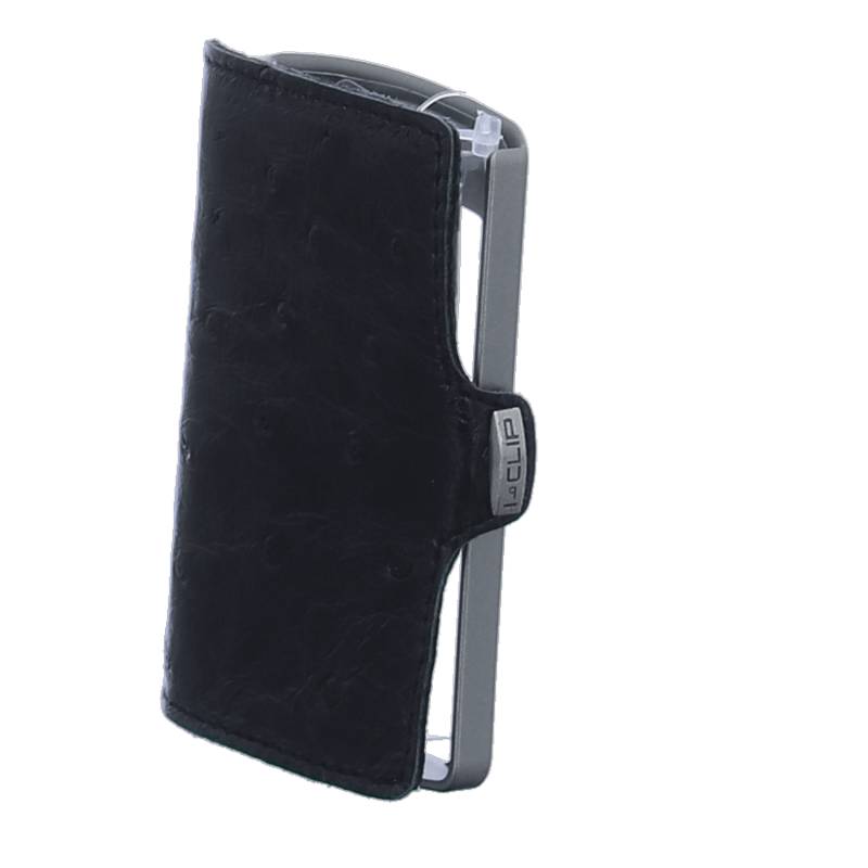 I-CLIP - Kreditkartenetui Exclusive Strauss Black schwarz von I-CLIP