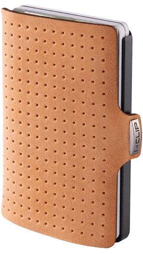 I-CLIP - Kreditkartenetui Original Advantager Black-Desert Cognac von I-CLIP