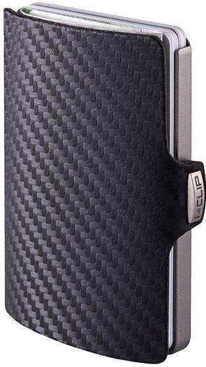 I-CLIP - Kreditkartenetui Original Carbon Silver-Black SCHWARZ von I-CLIP