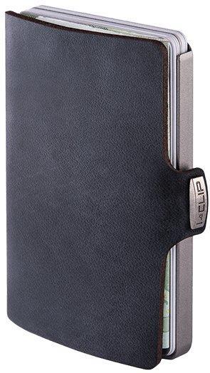 I-CLIP - Kreditkartenetui Original Soft Touch Silver-Black silver-black von I-CLIP