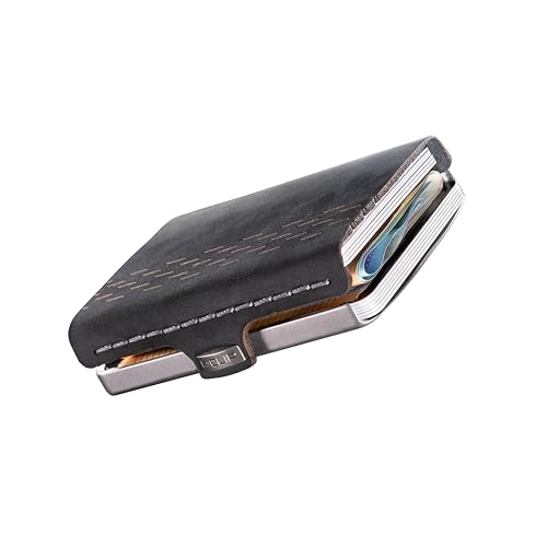 I-CLIP MAX Edelstahl Satiniert Race - Kartenetui – Slim Wallet mit Platz für 16 Karten- Geldscheinklammer für bis zu 30 Geldscheine - 2 Münzfächer - leichtes und Flexibles Portemonnaie I-CLIP MAX Edelstahl Satiniert Race - Kartenetui – Slim Wallet mit Platz für 16 Karten- Geldscheinklammer für bis zu 30 Geldscheine - 2 Münzfächer - leichtes und Flexibles Portemonnaie von I-CLIP
