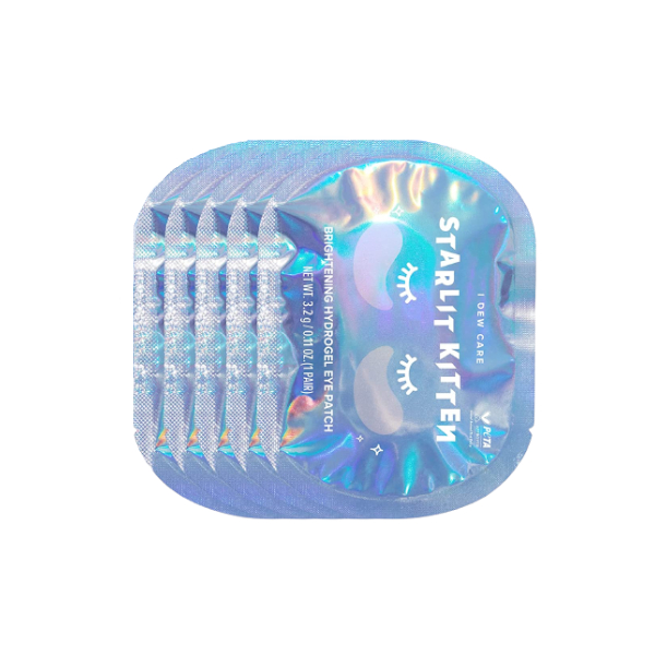 I DEW CARE - Starlit Kitten Brightening Hydrogel Eye Patch - 3.2g*5ea von I DEW CARE