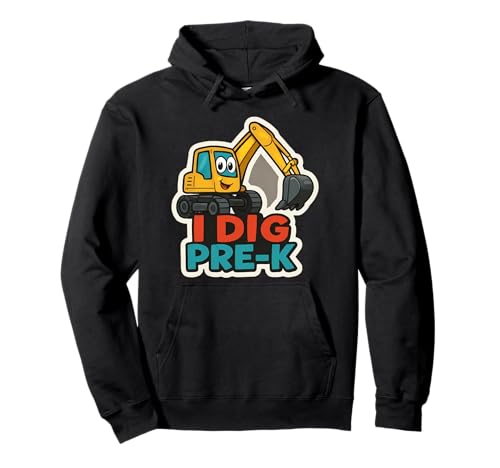I Dig Pre-K Bagger Schwere Baumaschinen Jungen Pullover Hoodie I Dig Pre-K Bagger Schwere Baumaschinen Jungen Pullover Hoodie von I Dig Pre-K Excavator Boys Products
