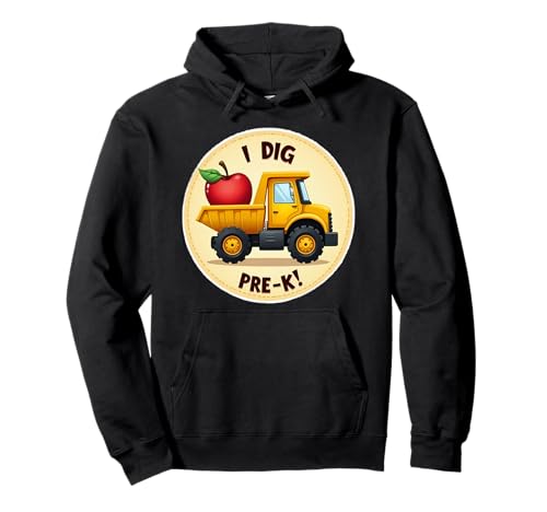 I Dig Pre-K Truck Lover Back to School Trucker für Jungen und Kinder Pullover Hoodie I Dig Pre-K Truck Lover Back to School Trucker für Jungen und Kinder Pullover Hoodie von I Dig Pre-K Truck Lover Back To School Products