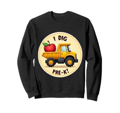 I Dig Pre-K Truck Lover Back to School Trucker für Jungen und Kinder Sweatshirt I Dig Pre-K Truck Lover Back to School Trucker für Jungen und Kinder Sweatshirt von I Dig Pre-K Truck Lover Back To School Products