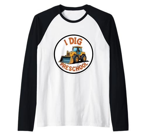 I Dig Preschool Buldozer Dozer für den Schulanfang, für Jungen, Crawler Raglan I Dig Preschool Buldozer Dozer für den Schulanfang, für Jungen, Crawler Raglan von I Dig Preschool Buldozer Dozer Boys Products