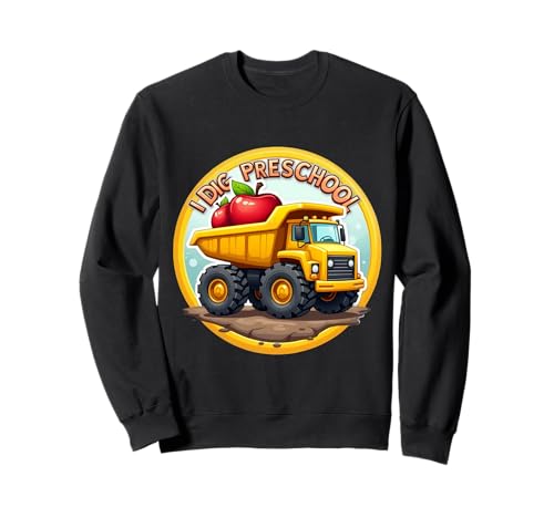 I Dig Vorschule Cartoon Truck Back to School Boys Kids Fun Sweatshirt von I Dig Preschool Cartoon Truck Products