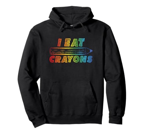 I Eat Crayons Lustige Kinder Malkünstler Pullover Hoodie I Eat Crayons Lustige Kinder Malkünstler Pullover Hoodie von I Eat Crayons Fun Art Kids Back to School
