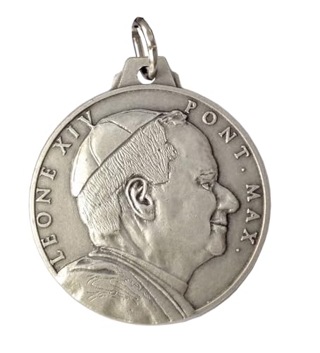 I G J MEDAILLE VON PAPST LEO XIV° (PAPST PREVOST) / PETERSPLATZ, ROM – HOCHRELIEF – GROSS – 100% HERGESTELLT IN ITALIEN von I G J