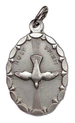 I G J OVALE MEDAILLE DES HEILIGEN GEISTES (DIE TAUBE DES HEILIGEN GEISTES) – DIE MEDAILLEN DER SCHUTZPATRONEN von I G J