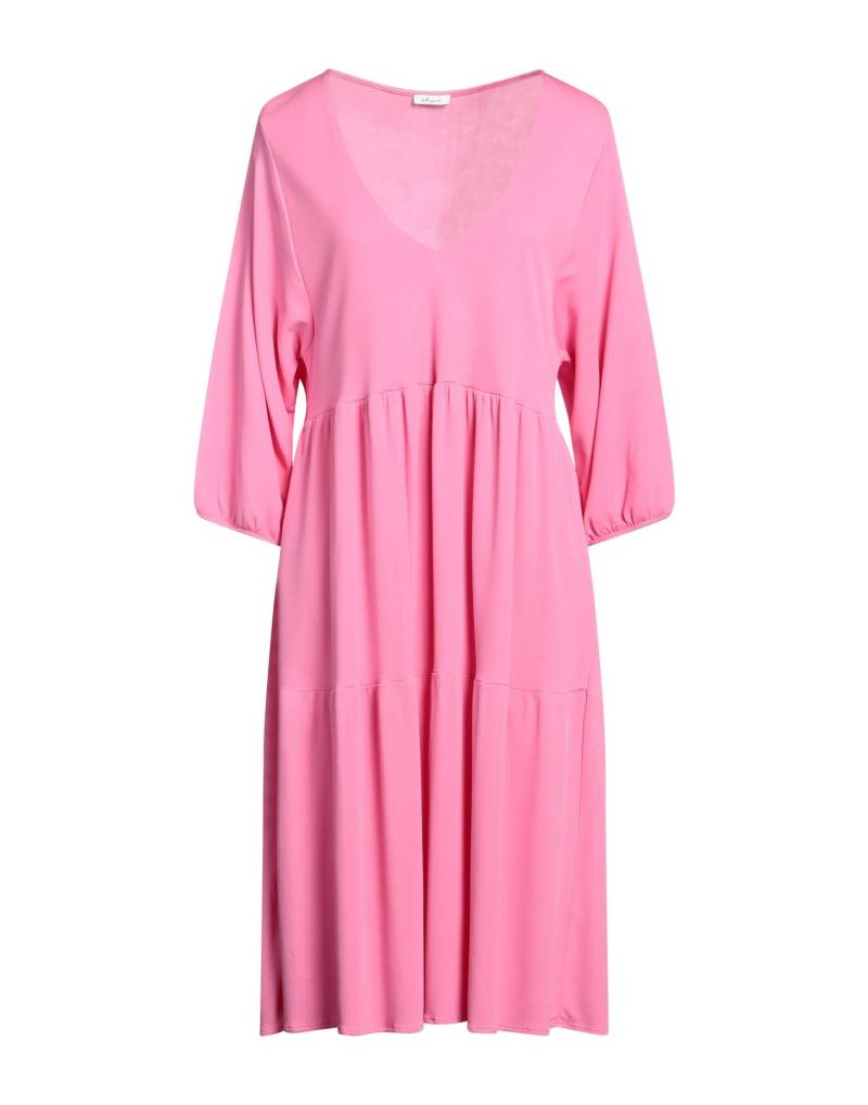 I HEART Midi-kleid Damen Fuchsia von I HEART
