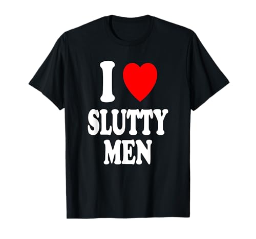 Ich Herz (Liebe) Slutty Männer T-Shirt von I Heart (Love) Slutty Men Designs