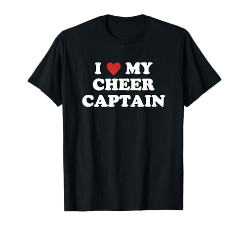 Ich Liebe Meinen Cheer Captain, Cheerleading Mama Papa T-Shirt Ich Liebe Meinen Cheer Captain, Cheerleading Mama Papa T-Shirt von I Heart My Designs For Cheer Parents
