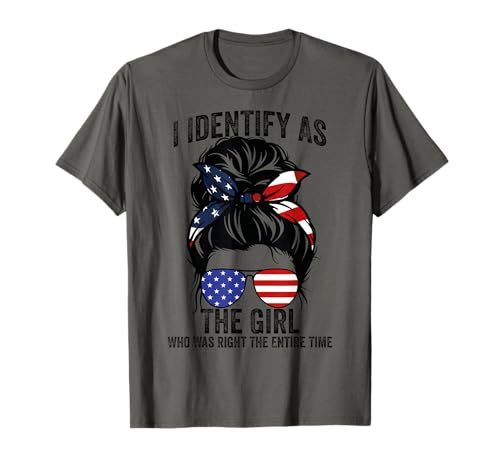 Lustig, ich identifiziere Mich als das Mädchen, das die ganze Zeit Recht Hatte T-Shirt Lustig, ich identifiziere Mich als das Mädchen, das die ganze Zeit Recht Hatte T-Shirt von I Identify As The Girl Who Was Right The Entire