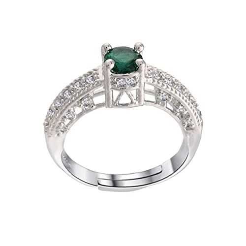 I Jewels S001-Fl162G Damen-Fingerringe rhodiniert Zirkonia mit roter Rose Geschenkbox I Jewels S001-Fl162G Damen-Fingerringe rhodiniert Zirkonia mit roter Rose Geschenkbox von I Jewels