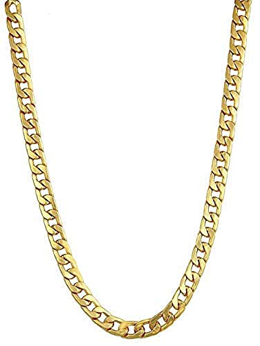 I Jewels Vergoldete klassische kubische Kette für Herren (A93MLP34G) von I Jewels