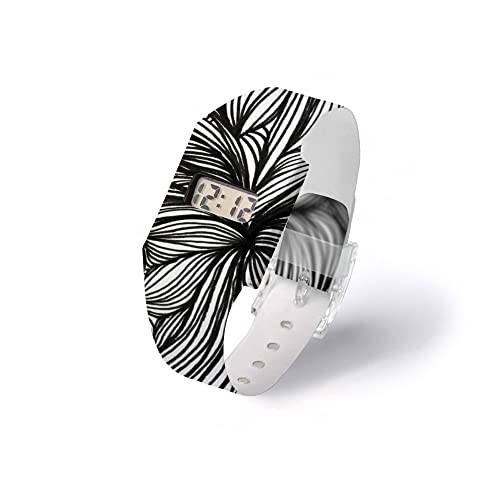 I like paper – Schlingel – Pappwatch/Watch/Digitale Armbanduhr ausTyvek® - reissfest - wasserabweisend - Digitale Anzeige für Uhrzeit und Datum von I like paper