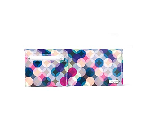I like paper – Multiply – Pappwallet/Portemonnaie/Geldbörse aus Tyvek® - mit Reißverschluss für Münzgeld - 3 Kreditkartenfächer, Dokumentenfach - reissfest - wasserabweisend - Made in Germany von I like paper