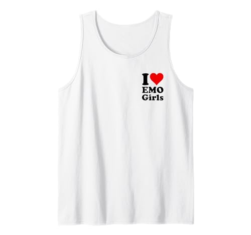 Ich Liebe Heart Emo Girls Tank Top Ich Liebe Heart Emo Girls Tank Top von I LOVE EMO GIRLS FUN TEES