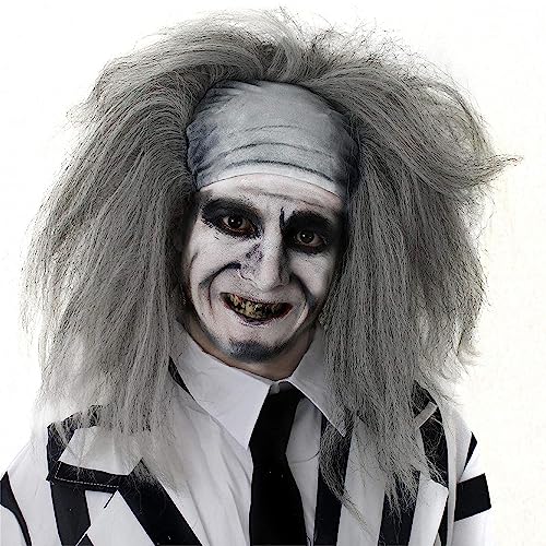 I LOVE FANCY DRESS VERRÜCKTER Mann Halloween PERÜCKE KOSTÜM ZUBEHÖR KOMISCH Geist PERÜCKE Herren & Damen von I LOVE FANCY DRESS