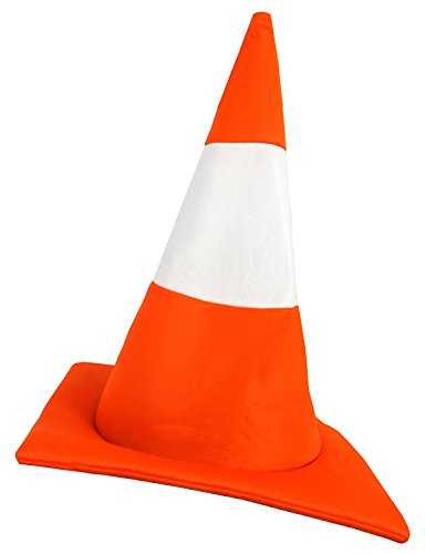 VERKEHRS KEGEL HUT AUS SCHAUMSTOFF = ORANGE WEIß GESTREIFTER ABGRENZUNGS KEGEL HUT= VON ILOVEFANCYDRESS®= DER PERFEKTE PARTY HUT = ERHALTBAR IN 5 VERSCHIEDENEN STÜCKZAHLEN UM SO MEHR SIE BESTELLEN UM SO BILLIGER WIRD DER HUT=TOLLES GRUPPEN KOSTÜM ZUBEHÖR= 24-HÜTE von I LOVE FANCY DRESS
