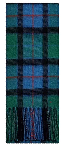 I LUV LTD Flower of Scotland Tartan 100% Lammwolle Schal Hergestellt in Schottland von I LUV LTD