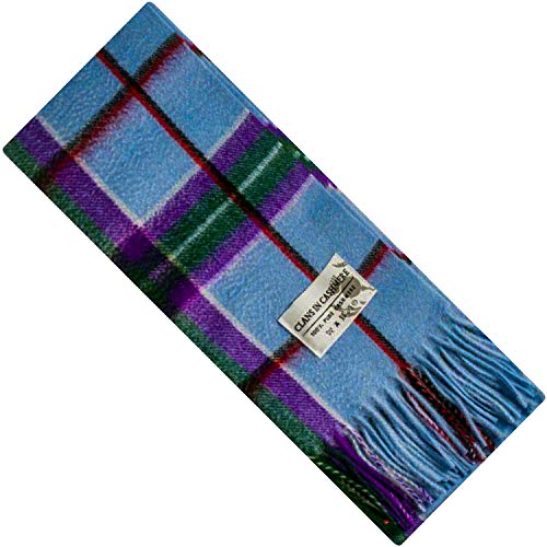 I LUV LTD Kaschmir Clan Schal World Peace Tartan von I LUV LTD