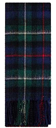 I LUV LTD MacKenzie Modern Tartan 100% Lammwolle Schal Hergestellt in Schottland von I LUV LTD