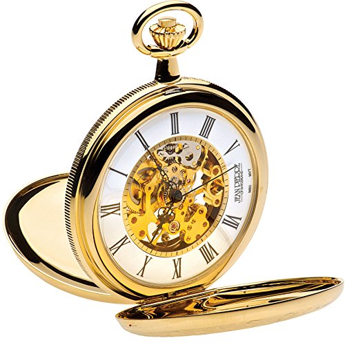 I LUV LTD Ornate Hunter Skeleton Pocket Watch 17 Jewelled Mechanical Gold Plated Case I LUV LTD Ornate Hunter Skeleton Pocket Watch 17 Jewelled Mechanical Gold Plated Case von I LUV LTD