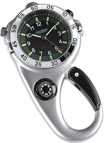 I LUV LTD Silver Adventure Watch Multi-Function - Compass Flashlight Magnifying Glass Clip I LUV LTD Silver Adventure Watch Multi-Function - Compass Flashlight Magnifying Glass Clip von I LUV LTD