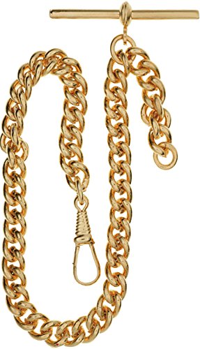 I LUV LTD Single Albert Chain for Pocket Watch - Heavyweight Rolled Gold Finish I LUV LTD Single Albert Chain for Pocket Watch - Heavyweight Rolled Gold Finish von I LUV LTD