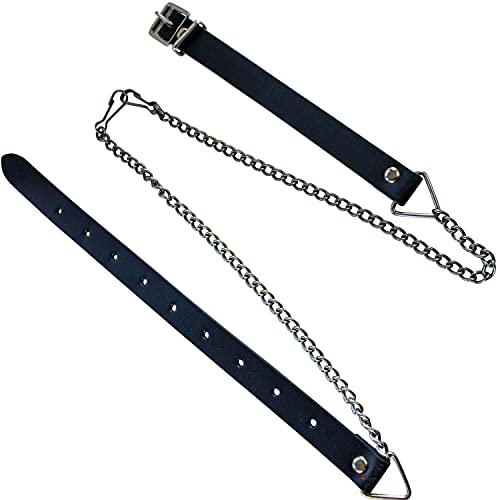 Sporran Nur Kette Gürtel Antikes Finish mit Lederriemen und Schnalle 3XL 56" - 64" Schottland Geschenke Für Männer Kilt Zubehör Trachtenaccessoires Herren Sporran Nur Kette Gürtel Antikes Finish mit Lederriemen und Schnalle 3XL 56" - 64" Schottland Geschenke Für Männer Kilt Zubehör Trachtenaccessoires Herren von I LUV LTD
