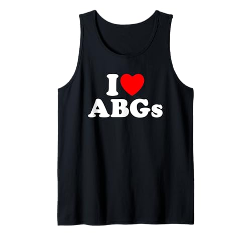 I Love Bags I Heart Bags Lustiger asiatischer Baby-Liebhaber für Mädchen Tank Top von I Love ABGs - Funny Couple ABGs Lover Apparel