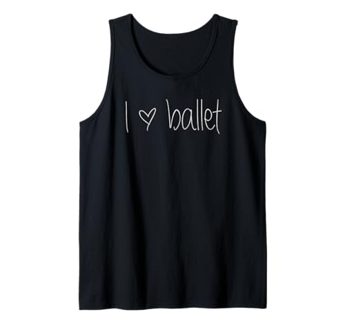 I Love Ballett T-Shirt mit Herz Herren Damen und Kinder Styles Tank Top I Love Ballett T-Shirt mit Herz Herren Damen und Kinder Styles Tank Top von I Love Ballet Inspired Gift Shirts