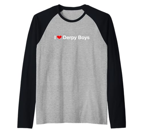 Ich Liebe Derpy Boys Raglan Ich Liebe Derpy Boys Raglan von I Love Derpy Boys