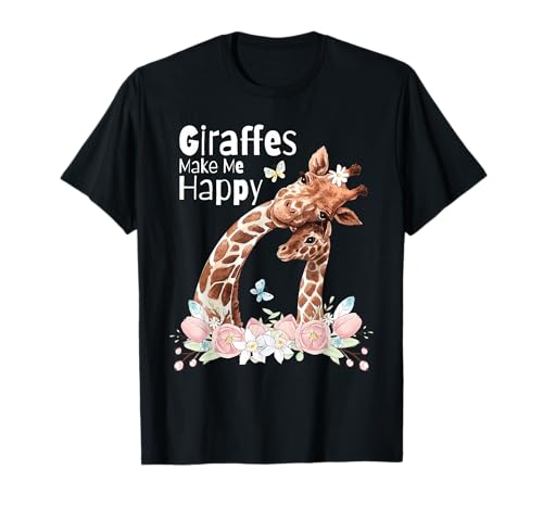 Giraffe Giraffe Giraffe Lover Cute Mom Baby Giraffe T-Shirt Giraffe Giraffe Giraffe Lover Cute Mom Baby Giraffe T-Shirt von I Love Giraffes Shirts & More By DSR