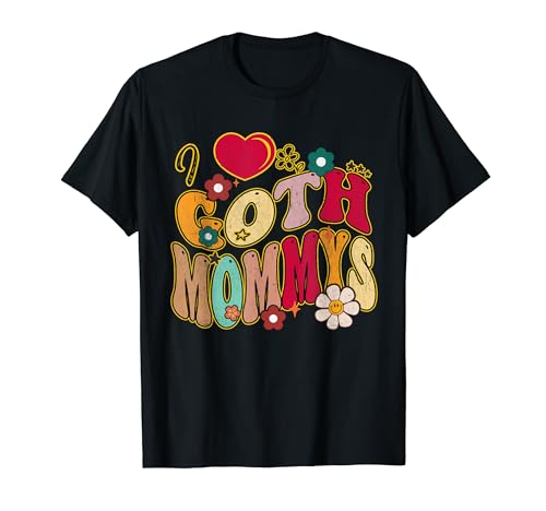 I Love Goth Mommys Groovy Heart zum Valentinstag, Herren, Damen, Kinder T-Shirt I Love Goth Mommys Groovy Heart zum Valentinstag, Herren, Damen, Kinder T-Shirt von I Love Goth Mommys Groovy Heart Valentine