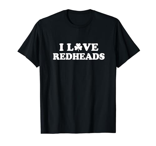 I Love Irish Redheads Boys Baby St Patricks Day Shamrock T-Shirt von I Love Irish Redheads Boys With Green Shamrock