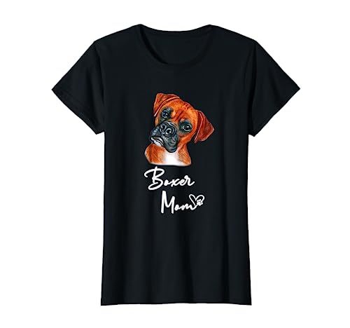 BOXER Mom Hundemama BOXER Hund Mama T-Shirt von I Love My BOXER Geschenke & Shirts