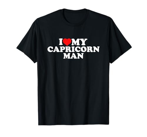 I Love My Capricorn Man T-Shirt I Love My Capricorn Man T-Shirt von I Love My Capricorn Man